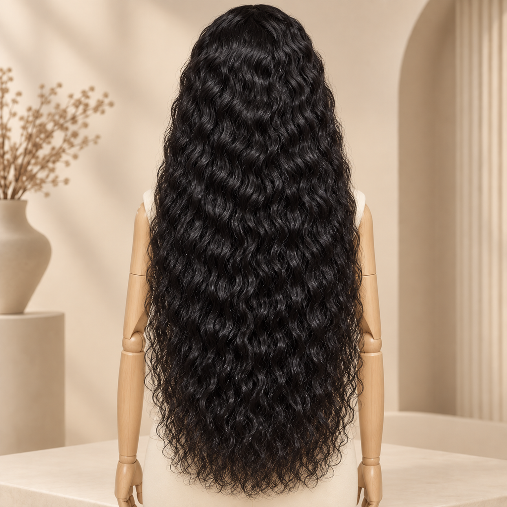 LaKadish Deep Wave 13×6 HD Lace Human Hair Wig