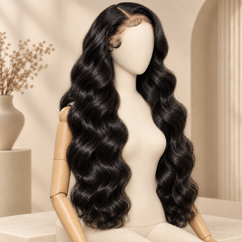 LaKadish Luxe Body Wave 13×6 HD Lace Human Hair Wig