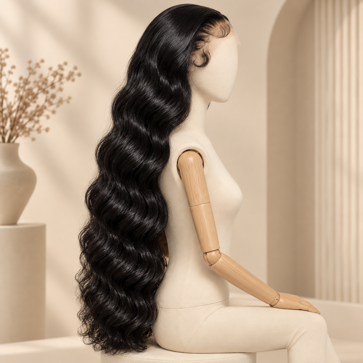 LaKadish Luxe Body Wave 13×6 HD Lace Human Hair Wig
