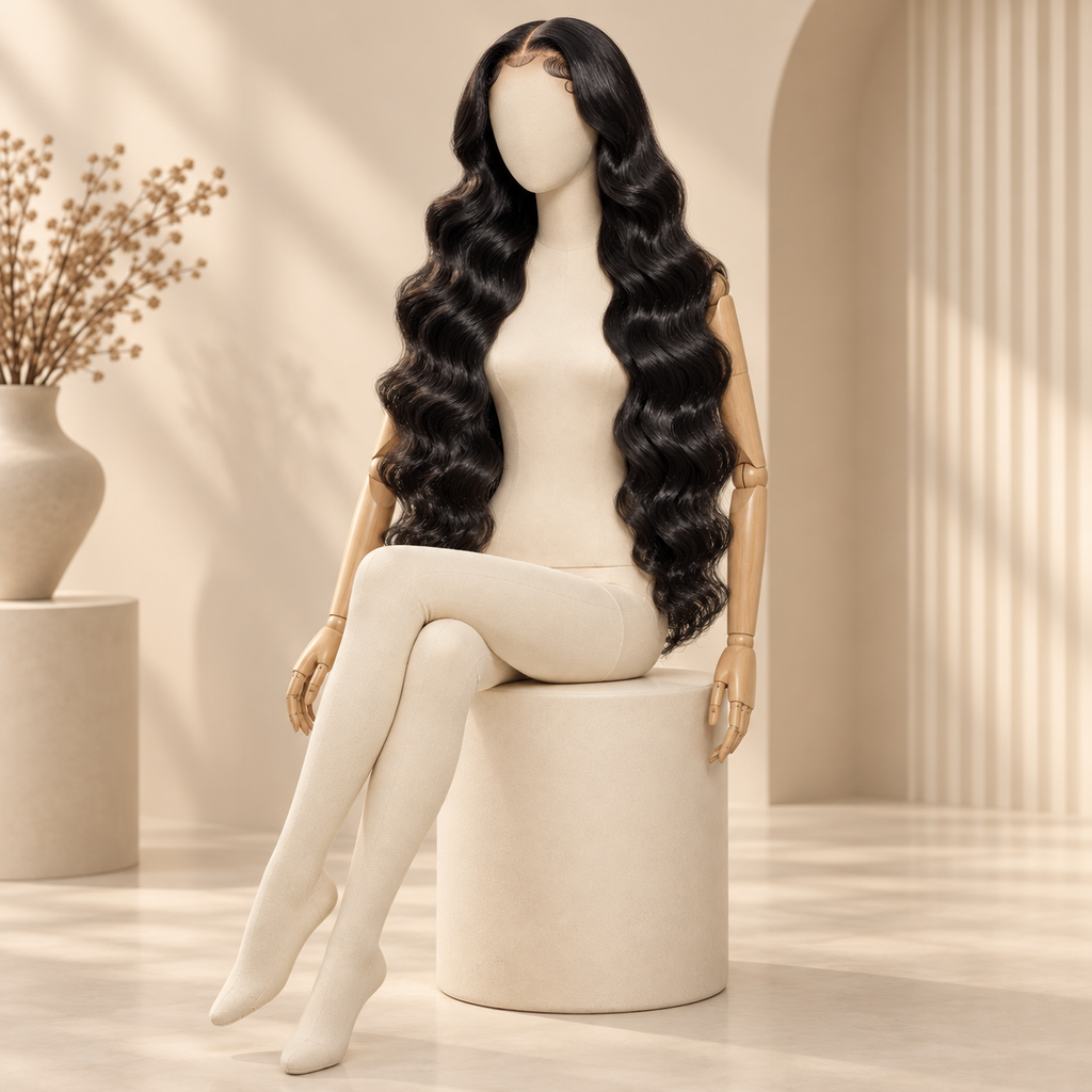 LaKadish Luxe Body Wave 13×6 HD Lace Human Hair Wig