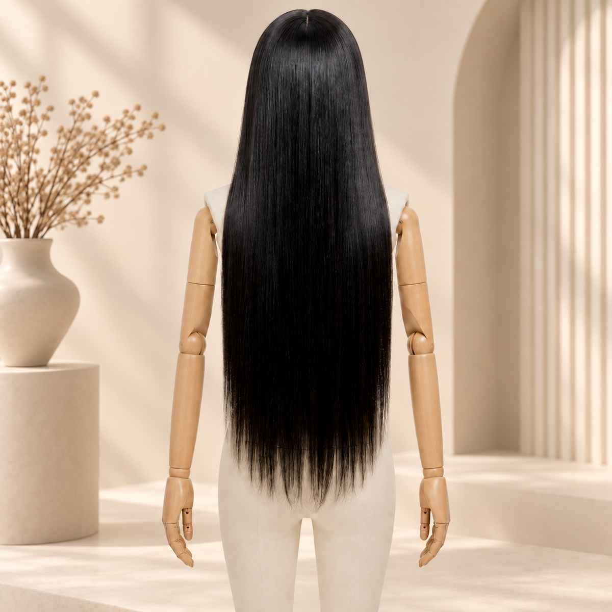 13×6 HD Glueless Straight Wig – 200% Density