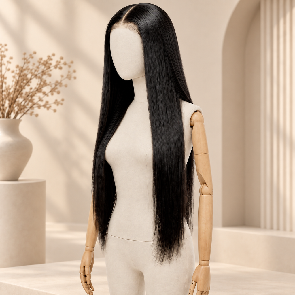 13×6 HD Glueless Straight Wig – 200% Density