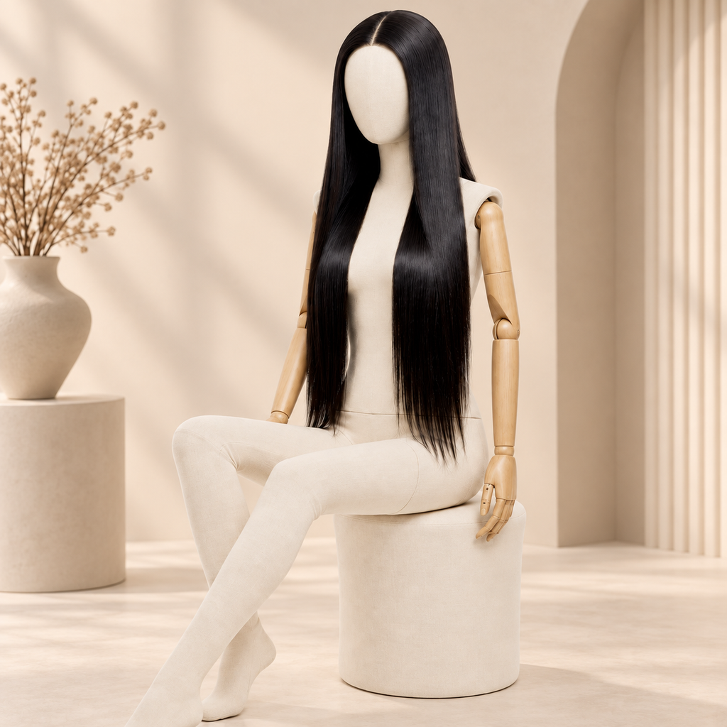 13×6 HD Glueless Straight Wig – 200% Density