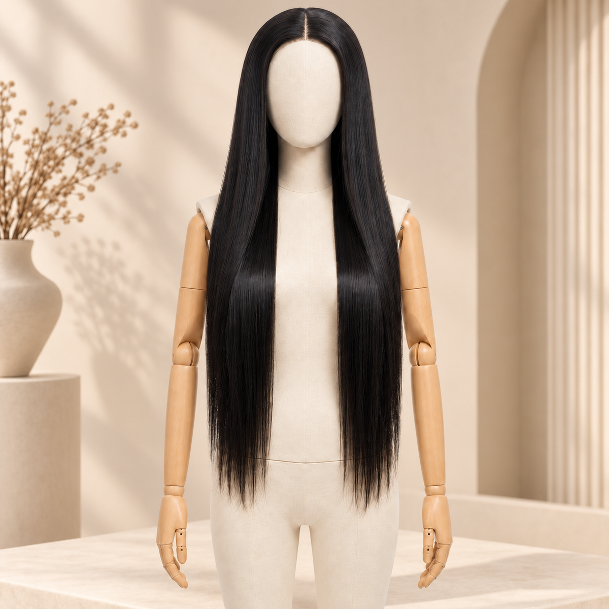 Glueless Wigs Virgin Human Hair 6X4 Bone Straight 100% Human Hair Lace Wig