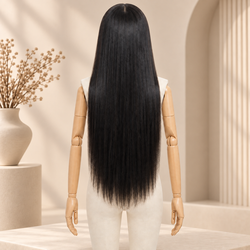 Glueless Wigs Virgin Human Hair 6X4 Bone Straight 100% Human Hair Lace Wig