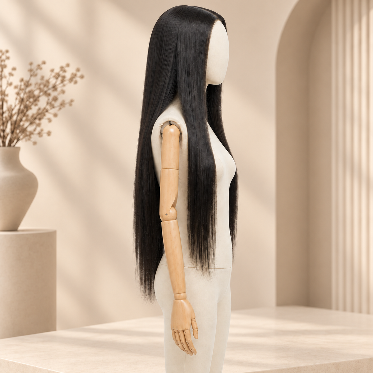 Glueless Wigs Virgin Human Hair 6X4 Bone Straight 100% Human Hair Lace Wig